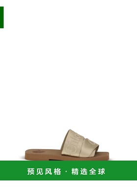 香港直邮CHLOÉ 女士凉鞋 CH26S188VH291 SS2026 金色 Woody 拖鞋