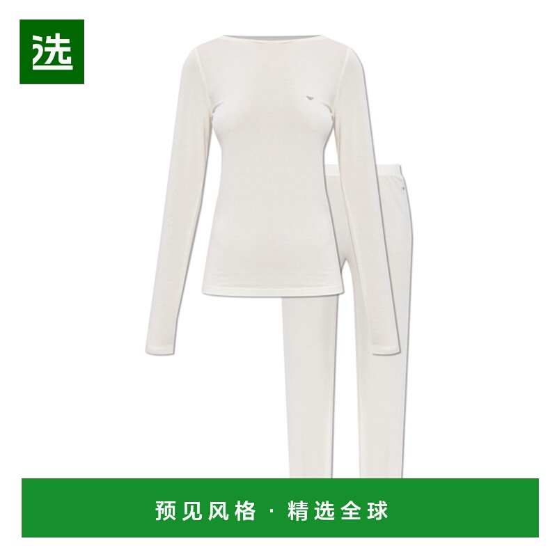 香港直邮Emporio Armani 长袖睡衣套装 EW002493AF15361