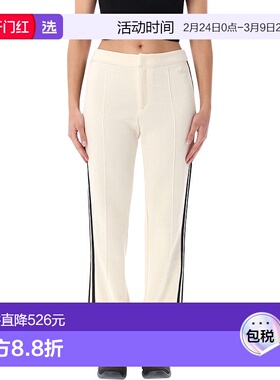 香港直邮adidas 阿迪达斯 女士 x Wales Bonner FT 长运动裤 KD03