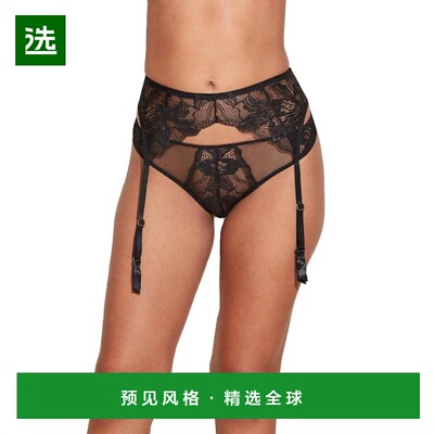 【美国直邮】Cosabella|Paradiso 女士吊袜带 Parad4141 黑色