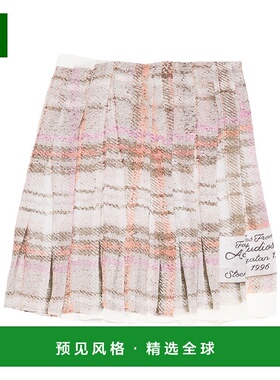 香港直邮Acne Studios 格纹半身裙 AF0543包臀裙百褶裙a字裙