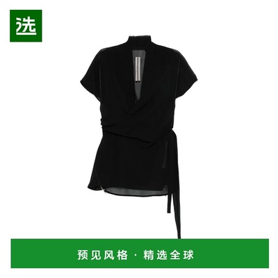 香港直邮RICK OWENS 女士背心吊带 RP01F6233G09 SS2026 黑色