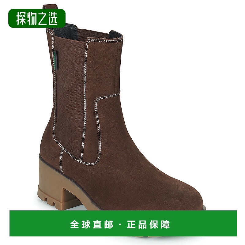 欧洲直邮Kickers 女士 短筒靴 KICK HAPPY女靴