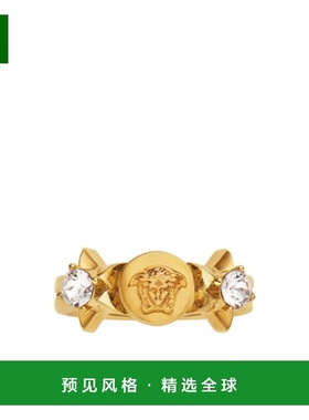 香港直邮Versace Medusa Star水晶戒指 10221521A00621范思哲配饰