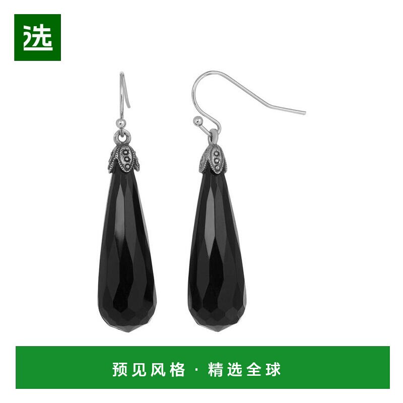 【美国直邮】2028|亚克力长形泪珠耳环饰品