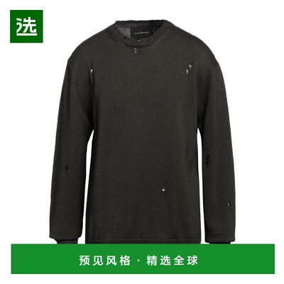 1h可退 【美国直邮】JOHN RICHMOND 男装针织衫 100 美利奴羊毛