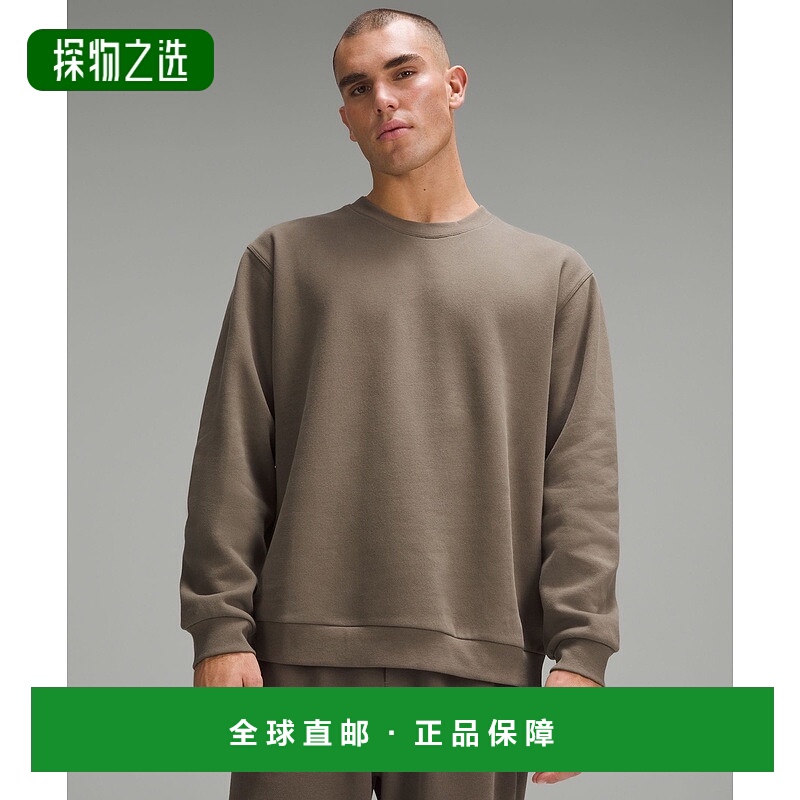 1h可退 欧洲直邮LULULEMON露露乐檬 圆领卫衣 Steady State抓绒