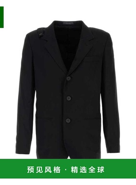 香港直邮YOHJI YAMAMOTO 男士夹克 HLJ021401 AW2025 黑色 Yohji