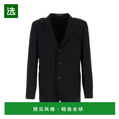 香港直邮YOHJI YAMAMOTO 男士夹克 HLJ021401 AW2025 黑色 Yohji