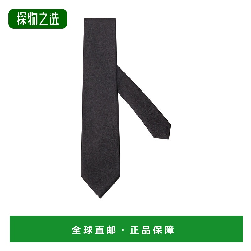 香港直邮Zegna 徽标尖头领带 E8D60T1P8