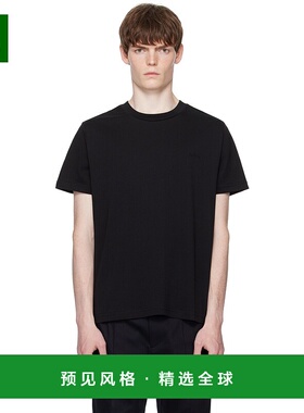 香港直邮A.P.C. 男士 黑色 Standard Brodé T 恤 COHBWM26392