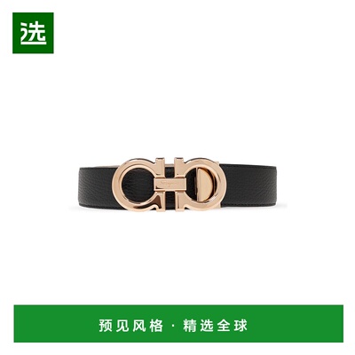 1h可退 欧洲直邮SALVATORE FERRAGAMO 男士腰带679710DOUBLEADJUS