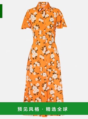 1h可退 香港直邮EMILIA WICKSTEAD 女士 Florencia crêpe 花朵乔