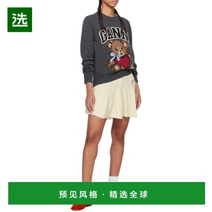 减龄小众流行百搭 K2419高端显瘦时尚 香港直邮Ganni 松紧腰半身裙