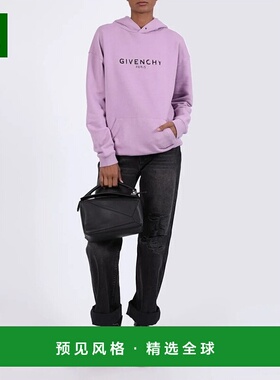 香港直邮Givenchy 品牌字母印花卫衣 BW70643Z0Y连帽长袖纪梵希