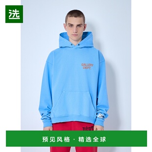 1h可退 香港直邮gallery dept 男士 90s 徽标印花连帽运动衫 GDLH