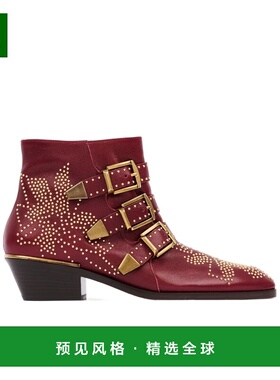 1h可退 香港直邮Chloe Susanna踝靴 CH26S134UR短靴女靴
