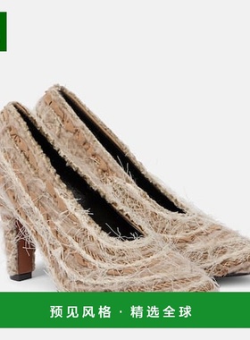 1h可退 香港直邮The Row 女士 Prudence 针织浅口鞋 beige米色 舒