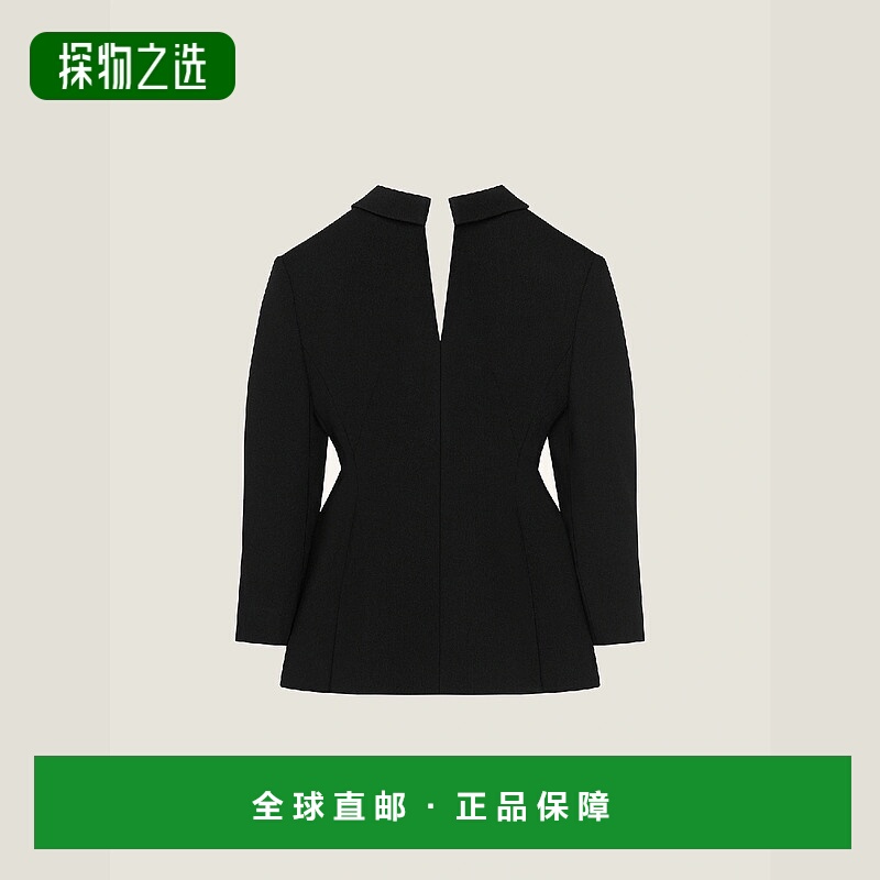 欧洲直邮GIVENCHY 纪梵希 25秋冬 BW30MG167R-001 女士 夹克 前后