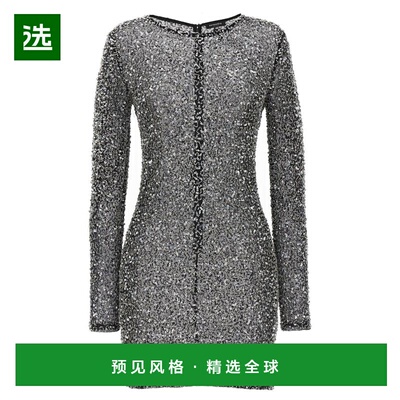 香港直邮Retrofete 女士连衣裙 FW237836BLACKSILVER AW2023