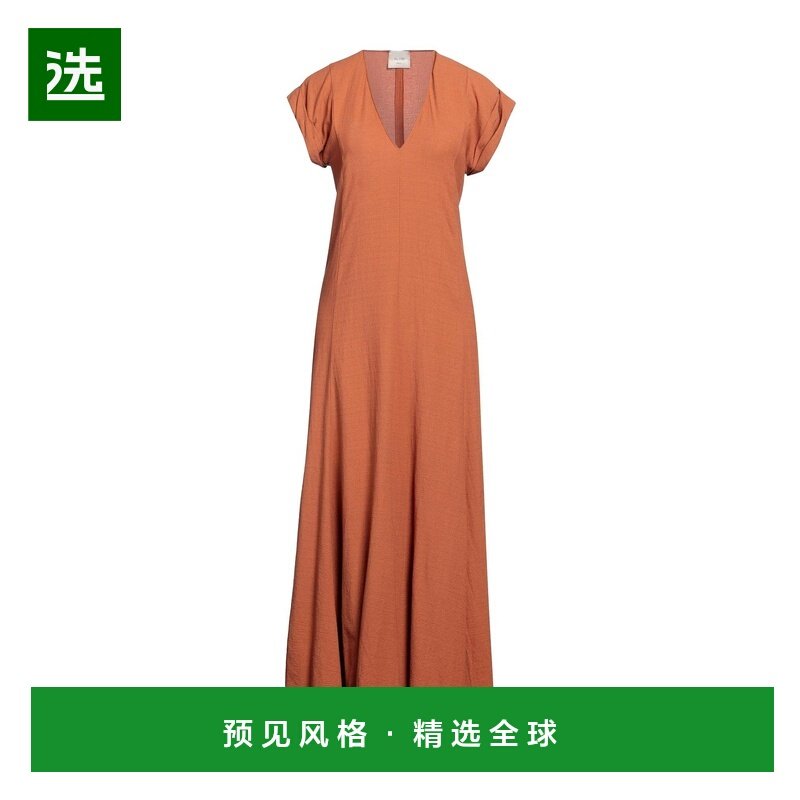1h可退 香港直邮Alysi 女士 夏装连衣裙 brown棕色 舒适时尚,女装/女士精品,连衣裙,淘宝优惠券,粉丝福利购,淘宝优惠卷