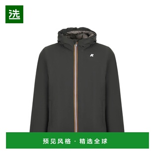 香港直邮K-WAY 男士户外冲锋衣 K6128VWB2P SS2026 军绿色 Revers