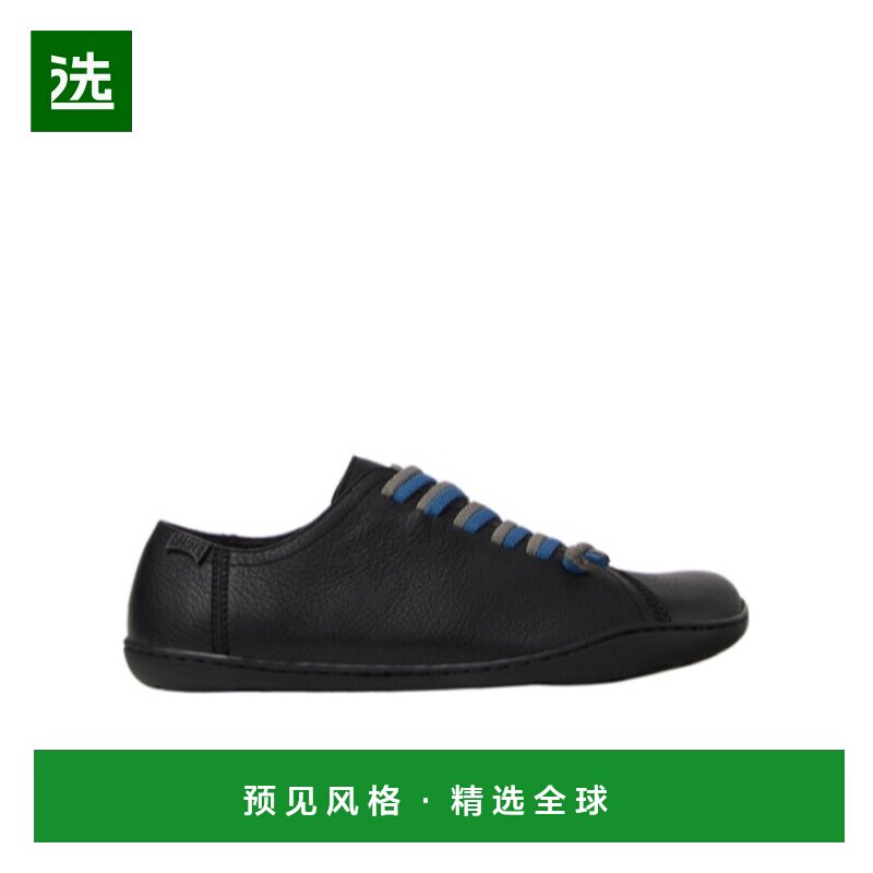 香港直邮CAMPER 女士休闲鞋 20848256 AW2025 黑色 鞋带异色休闲图片