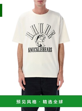 香港直邮RHUDE 男士T恤 RHFW25TT050123161 AW2025 白色 KNUCKLEH