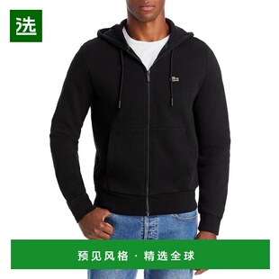 1h可退 【美国直邮】Lacoste经典拉链前开卫衣 运动服 休闲服装