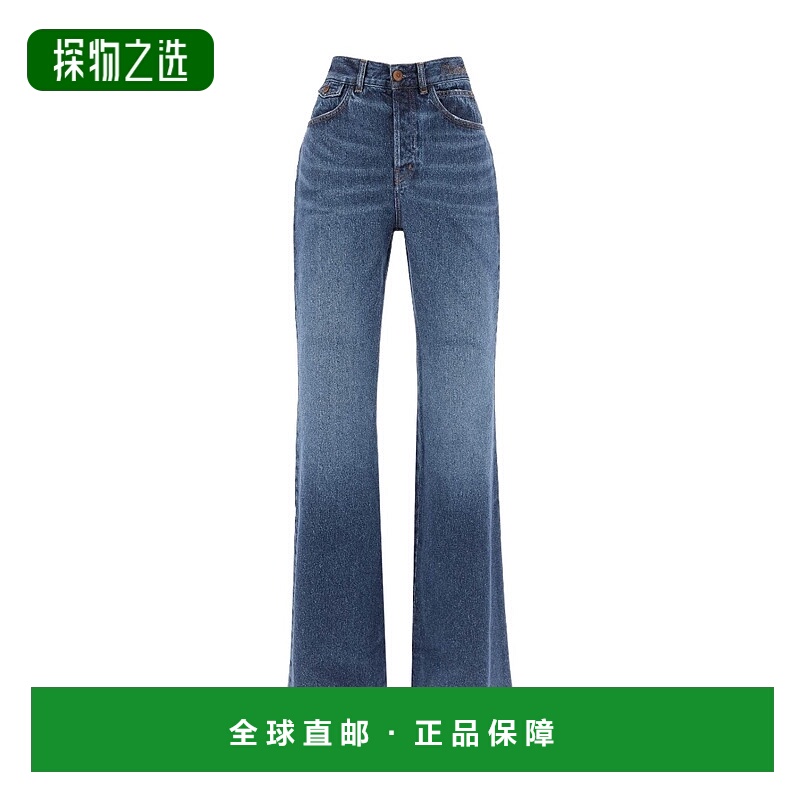 香港直邮Chloe 高腰牛仔裤 C23ADP06150喇叭裤