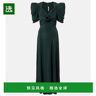 1h可退 香港直邮RODARTE 女士 真丝查米尤斯绸缎酒会礼服