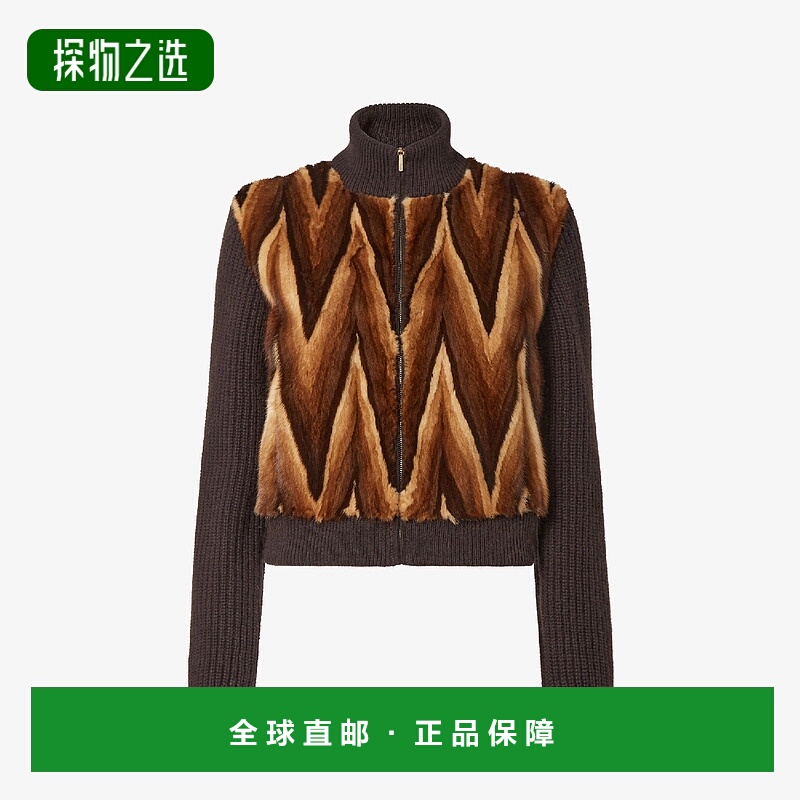 1h可退 欧洲直邮FENDI 芬迪 25秋冬 FNE16FAWYSF0BB9 女士 夹克