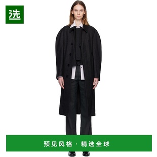 大衣 1h可退 灰色插肩袖 女士 CO1122LF1319 香港直邮Lemaire