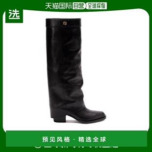 欧洲直邮FENDI 长筒靴女靴 女士靴子8W8566NA7F0QA1厚底鞋