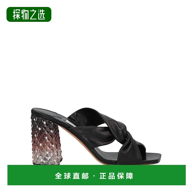 香港直邮Jimmy Choo 周仰杰 女士 凉鞋 black黑色 舒适时尚
