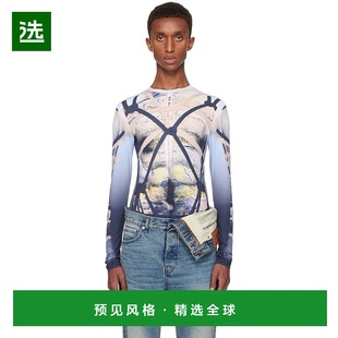 黑色 PROJECT 长袖 Print Bondage 蓝色 男士 香港直邮Y 1h可退