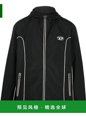 1h可退 香港直邮Diesel 迪赛 男士 黑色 J-Hives 夹克 A061490DGA