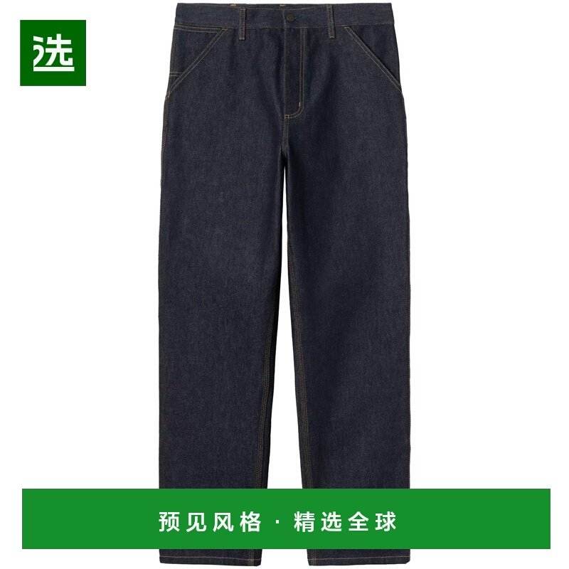 香港直邮CARHARTT WIP 男士休闲裤 I032024010132 SS2026 蓝色,男装,休闲裤,淘宝优惠券,粉丝福利购,淘宝优惠卷