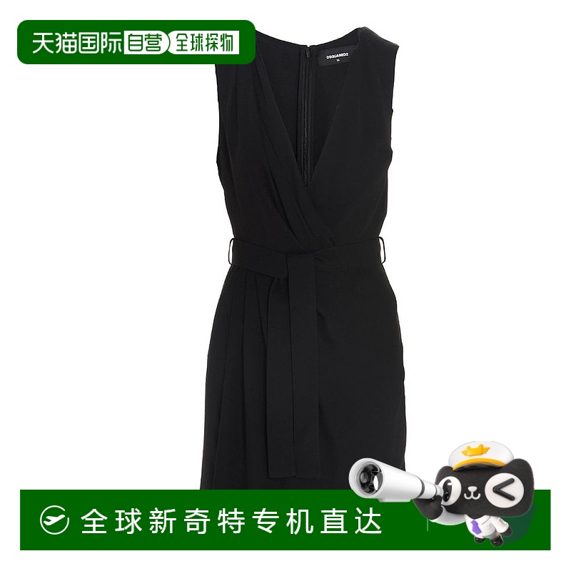 1h可退 香港直邮Dsquared2 二次方 女士 束腰连衣裙 S75CV0400S52