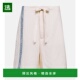 香港直邮J.W. Anderson 女士 1h可退 高腰棉质亚麻短裤 001259