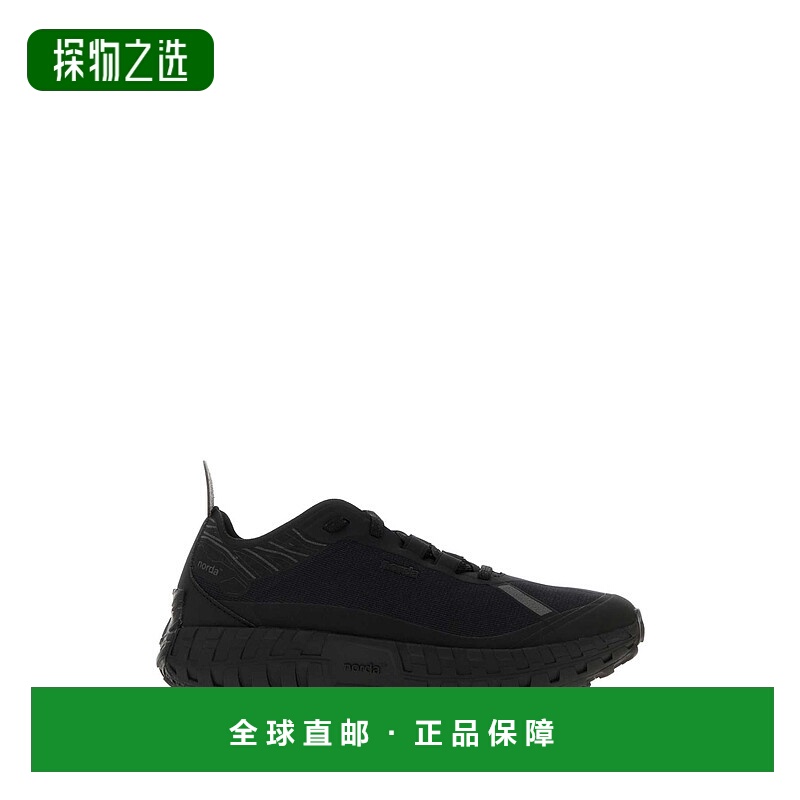 香港直邮Norda 女士 001A 黑色帆布运动鞋 001AWSTEALTHBLACK