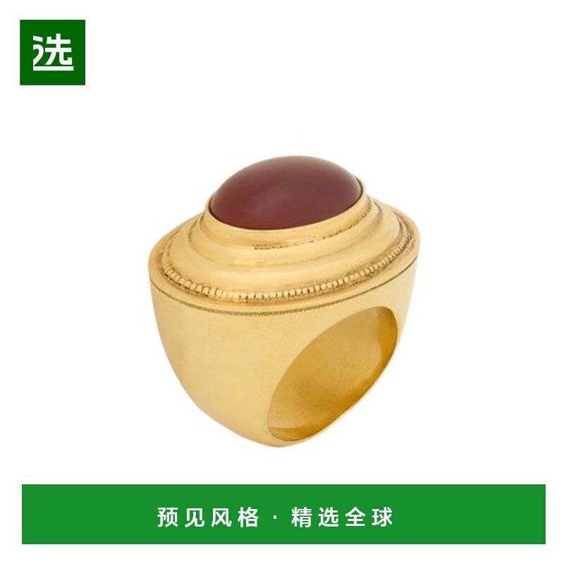 香港直邮Saint Laurent 圆顶戒指 843723Y15M7