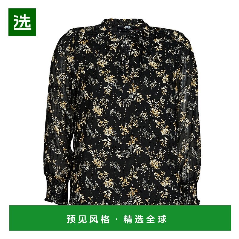 欧洲直邮Le Temps des Cerises 女士 IOSHI 黑色 女装上衣