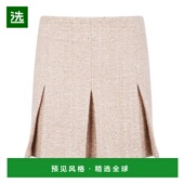 香港直邮twin set 女士 1h可退 雙人套亮片褶皺迷你裙 252TP2144