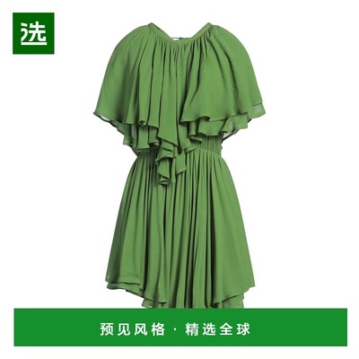 1h可退 香港直邮Dondup 女士 短款连衣裙 green绿色 舒适时尚