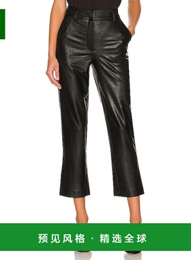1h可退 香港直邮COMMANDO 女士 仿皮裤子 SLG67 black黑色 舒适时
