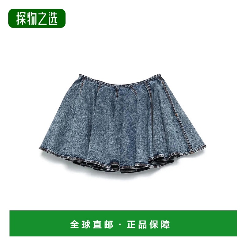 1小时内可退 香港直邮Alaïa 女士 迷你裙 AA9J2322T535A blue蓝色