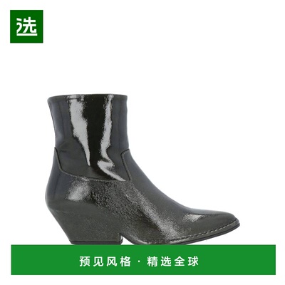 1h可退 香港直邮Del Carlo 女士 脚踝靴 green绿色 舒适时尚