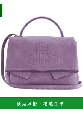 香港直邮Vivienne Westwood Sibyl 徽标压花单肩包 4101005SUL006