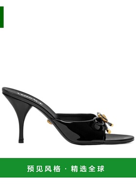 香港直邮Versace 圆头高跟凉鞋 1018239D2VE细高跟范思哲